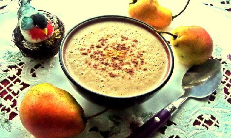 Рецепт грушевый суп-пюре со сливками