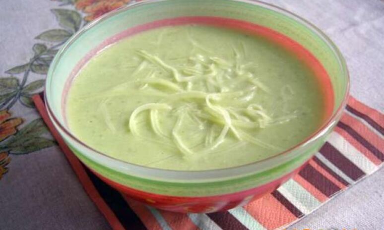 Рецепт кабачковый суп пюре