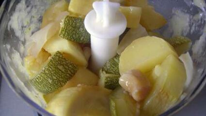 кабачковый суп пюре