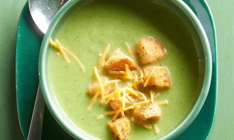 Рецепт легкий суп-пюре с брокколи