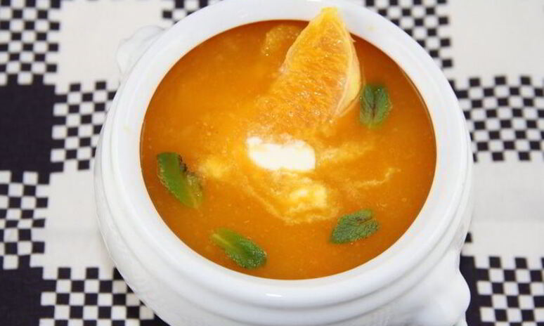 Рецепт морковно-апельсиновый суп-пюре