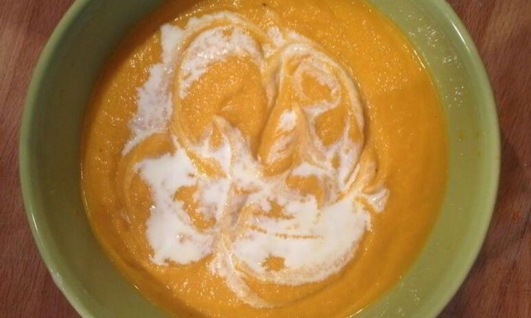 Рецепт морковно-имбирный суп-пюре