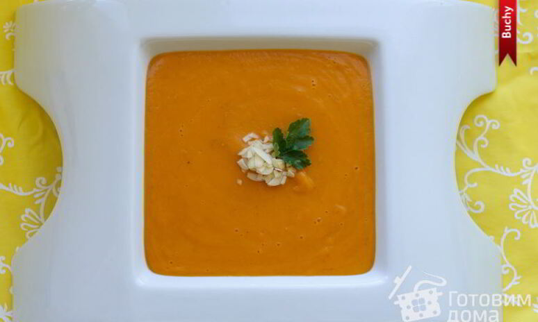 Рецепт морковный суп-пюре с овсянкой