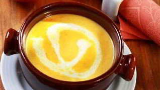 Морковный суп-пюре с яблоками