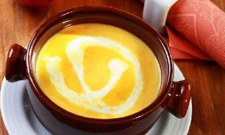 Рецепт морковный суп-пюре с яблоками