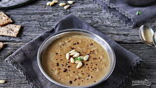 Постный грибной суп-пюре