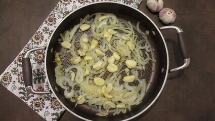 сливочно-чесночный суп-пюре