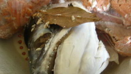 сливочный суп-пюре с семгой