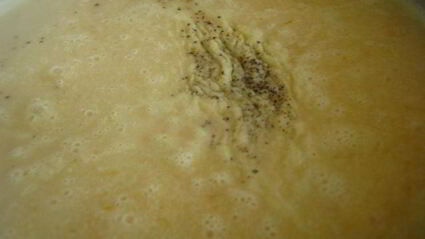 сливочный суп-пюре с семгой