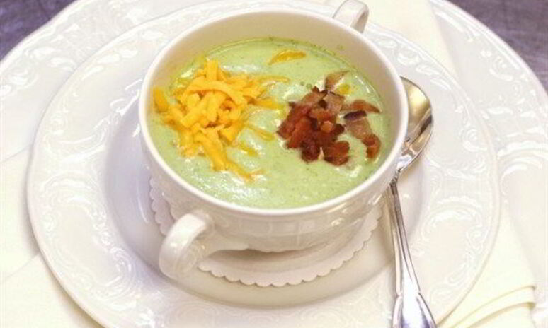 Рецепт сливочный суп-пюре со шкварками