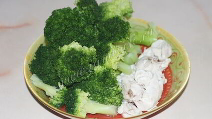 суп пюре из брокколи и сливками