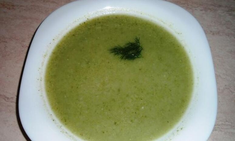 Рецепт суп-пюре из брокколи