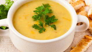 Суп-пюре из чечевицы