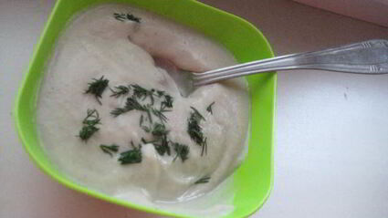 суп-пюре из фасоли