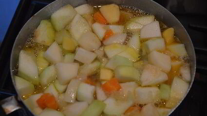 суп-пюре из кабачка