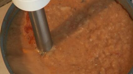 суп-пюре из хека