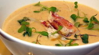 Суп-пюре из крабов