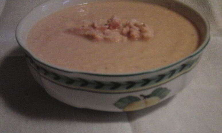 Рецепт суп-пюре из красной рыбки