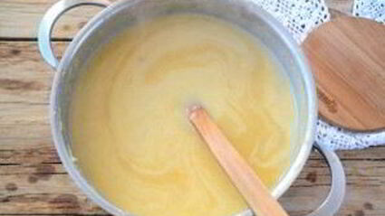 суп-пюре из лука-порея