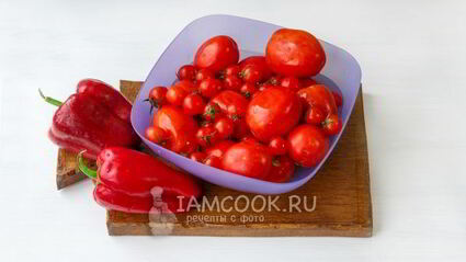 суп-пюре из печеных томатов