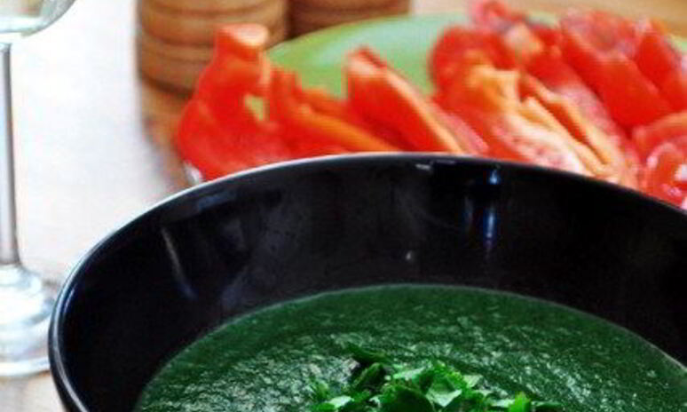 Рецепт суп-пюре из шпината