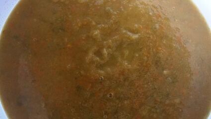 суп пюре из стеблей сельдерея