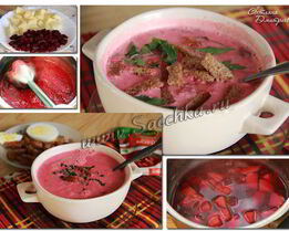 Суп-пюре из свеклы