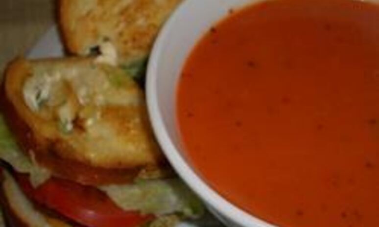 Рецепт суп-пюре из томатного сока