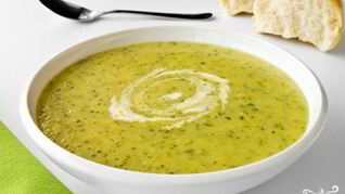 Суп-пюре из цукини