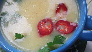 Суп-пюре из цуккини