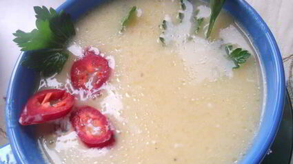 суп-пюре из цуккини