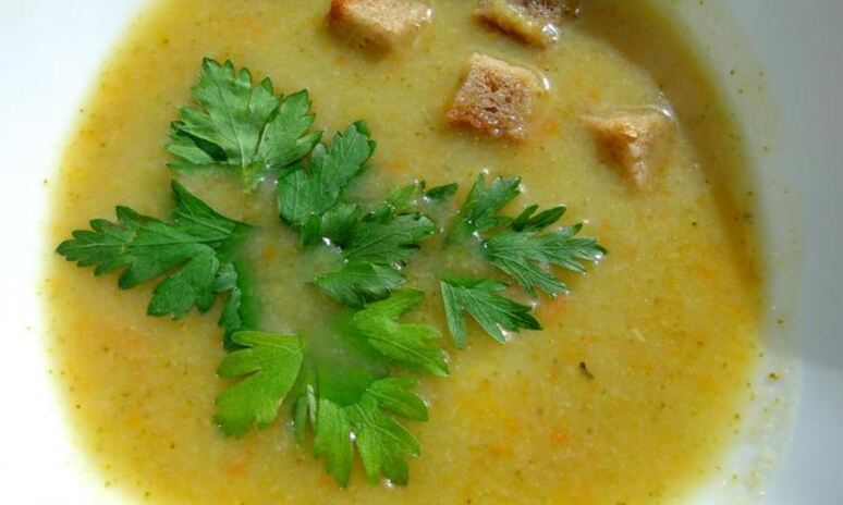 Рецепт суп-пюре из цветной капусты и брокколи