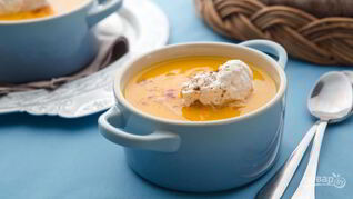 Суп-пюре из тыквы