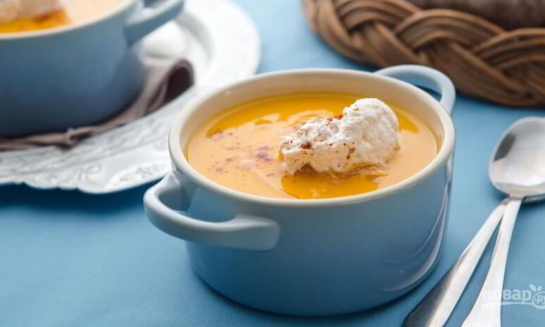 Рецепт суп-пюре из тыквы