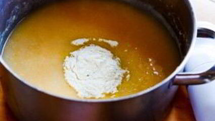 суп-пюре овощной со сливками