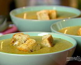 Суп-пюре с брокколи