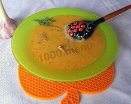 Суп-пюре с чечевицей