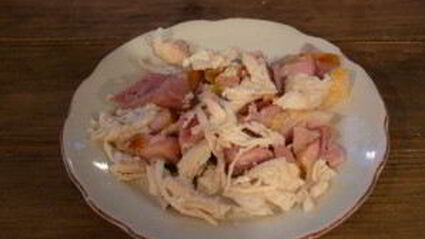 суп-пюре с копченой курицей