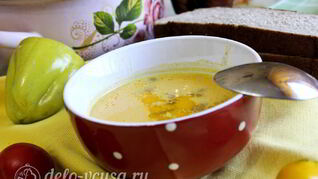 Суп-пюре с тыквой