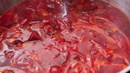 свекольный суп-пюре