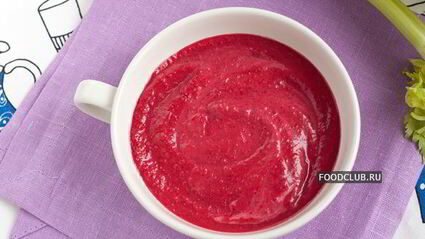 свекольный суп-пюре