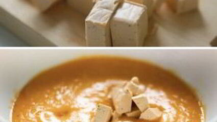 тыквенный суп-пюре с сыром