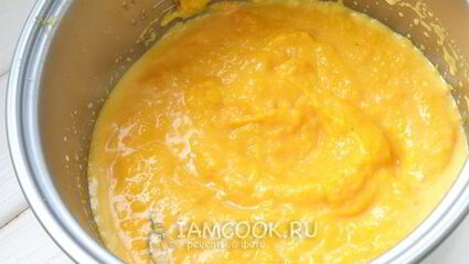 тыквенный суп-пюре в мультиварке
