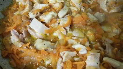 суп рисовый с мясом курицы