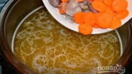 суп с белой фасолью