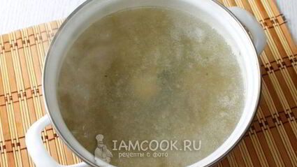 суп с консервой сардины