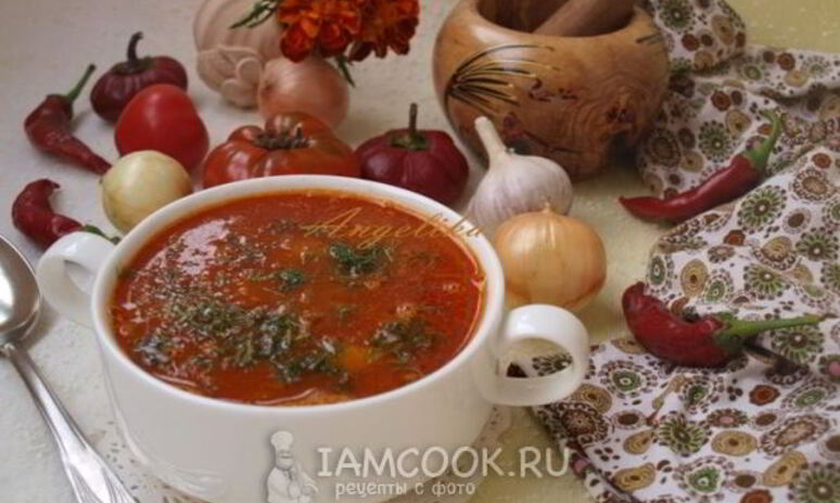 Рецепт суп с мясным фаршем в восточном стиле