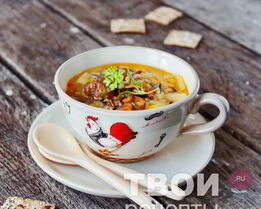 Суп с рисом