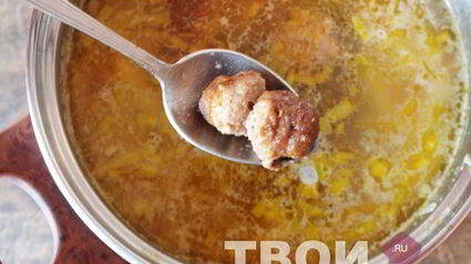 суп с рисом