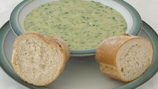 Суп с сыром и цукини